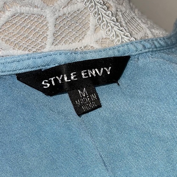 Soft Jean Crop Top MEDIUM - Picture 5 of 5